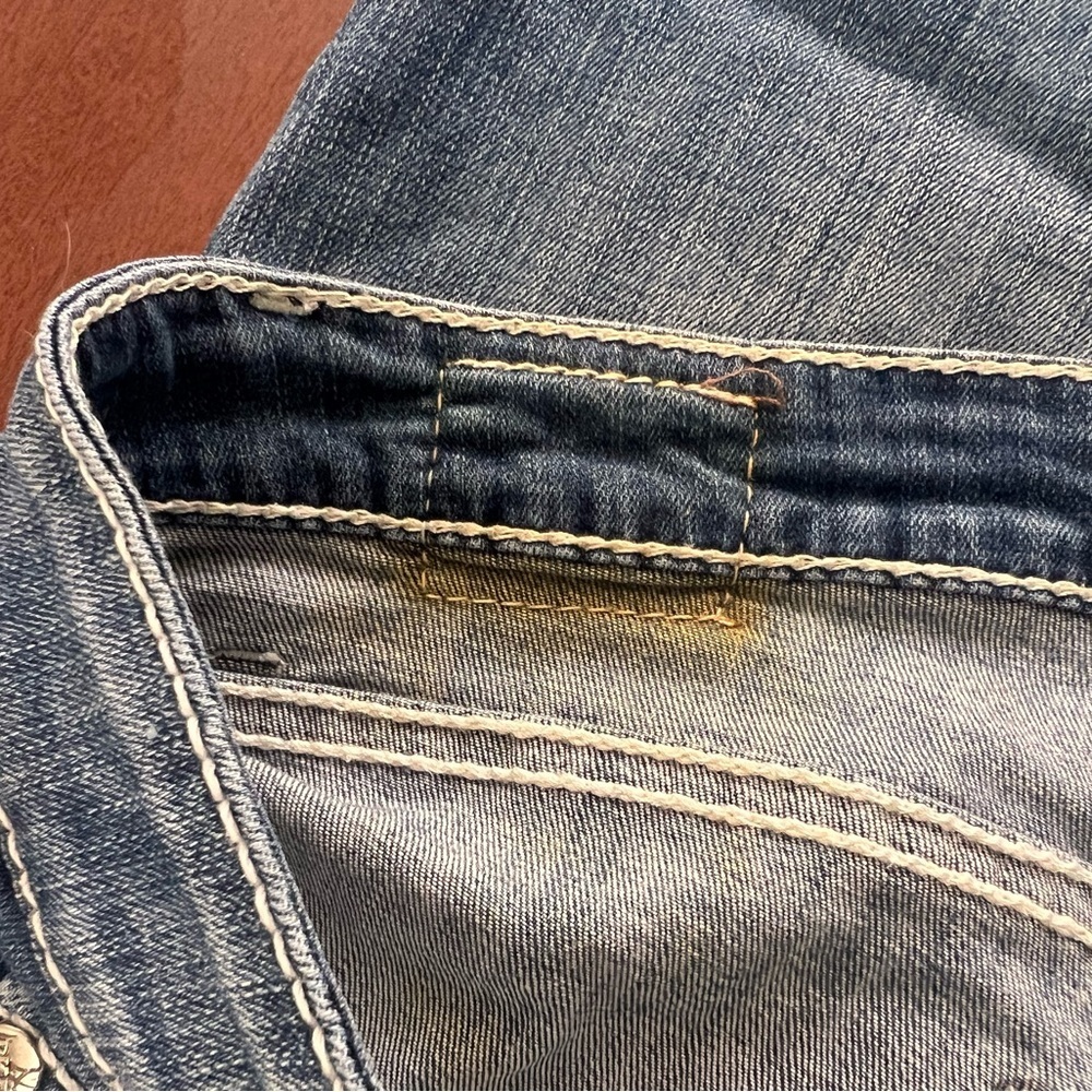 BKE Women's Boot Cut Jeans - Classic Blue - Picture 7 of 9